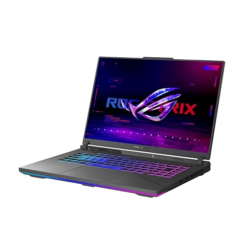 ASUS Portátil para juegos ROG Strix G16, pantalla Nebula de 16" 16:10 QHD 240Hz, GeForce RTX 4060, Intel® Core™ i9-14900HX, 16GB DDR5-5600, SSD PCIe de 1 TB, Wi-Fi 6E, Windows 11, G614JVR-ES94
