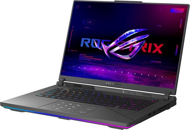 ASUS ROG Strix G16   16" GeForce RTX 4060 Laptop GPU   Intel Core i9 14900HX    16GB Memory   1 TB PCIe SSD   Windows 11 Home 64 bit   Gaming Laptop   240 Hz IPS  G614JVR ES94  