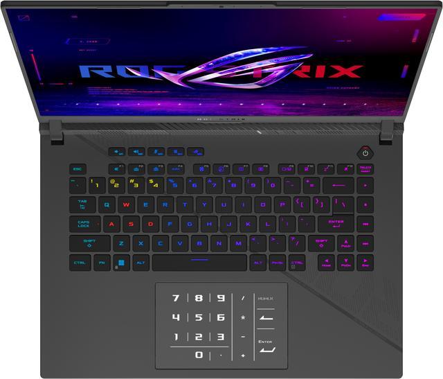 ASUS ROG Strix G16   16" GeForce RTX 4060 Laptop GPU   Intel Core i9 14900HX    16GB Memory   1 TB PCIe SSD   Windows 11 Home 64 bit   Gaming Laptop   240 Hz IPS  G614JVR ES94  