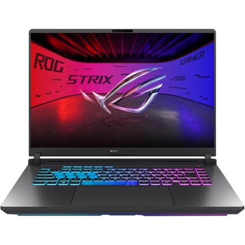 ASUS ROG Strix G16  2025  Gaming Laptop  16  16 10 FHD  165Hz/3ms Display  NVIDIA  GeForce RTX  5060 Laptop GPU  Intel  Core  i9 Processor 14900HX  16GB DDR5 5600  1TB PCIe SSD  Wi Fi 7  Win 11 Home
