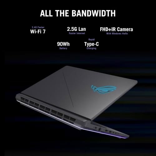 ASUS ROG Strix G16  2025  Gaming Laptop  16  16 10 FHD  165Hz/3ms Display  NVIDIA  GeForce RTX  5060 Laptop GPU  Intel  Core  i9 Processor 14900HX  16GB DDR5 5600  1TB PCIe SSD  Wi Fi 7  Win 11 Home