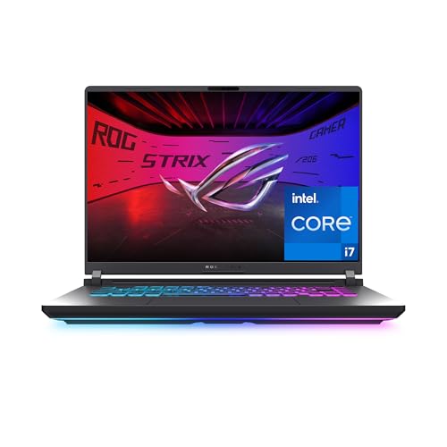 ASUS ROG Strix G16  2025  Gaming Laptop  16  FHD  16 10 165Hz/3ms Display  NVIDIA  GeForce RTX  5060 Laptop GPU  Intel  Core  i7 Processor 14650HX  16GB DDR5  1TB Gen 4 SSD  Wi Fi 7  Windows 11 Home