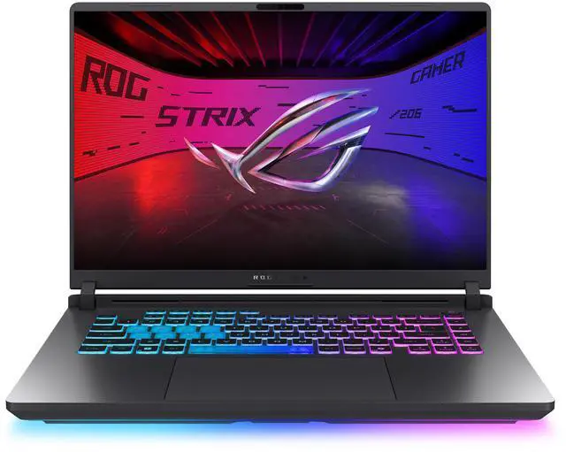 ASUS ROG Strix G16   16" GeForce RTX 5060 Laptop GPU   Intel Core i9 14900HX    16GB Memory   1 TB NVMe SSD   Windows 11 Home   Gaming Laptop   165 Hz IPS  G615JMR DS94  