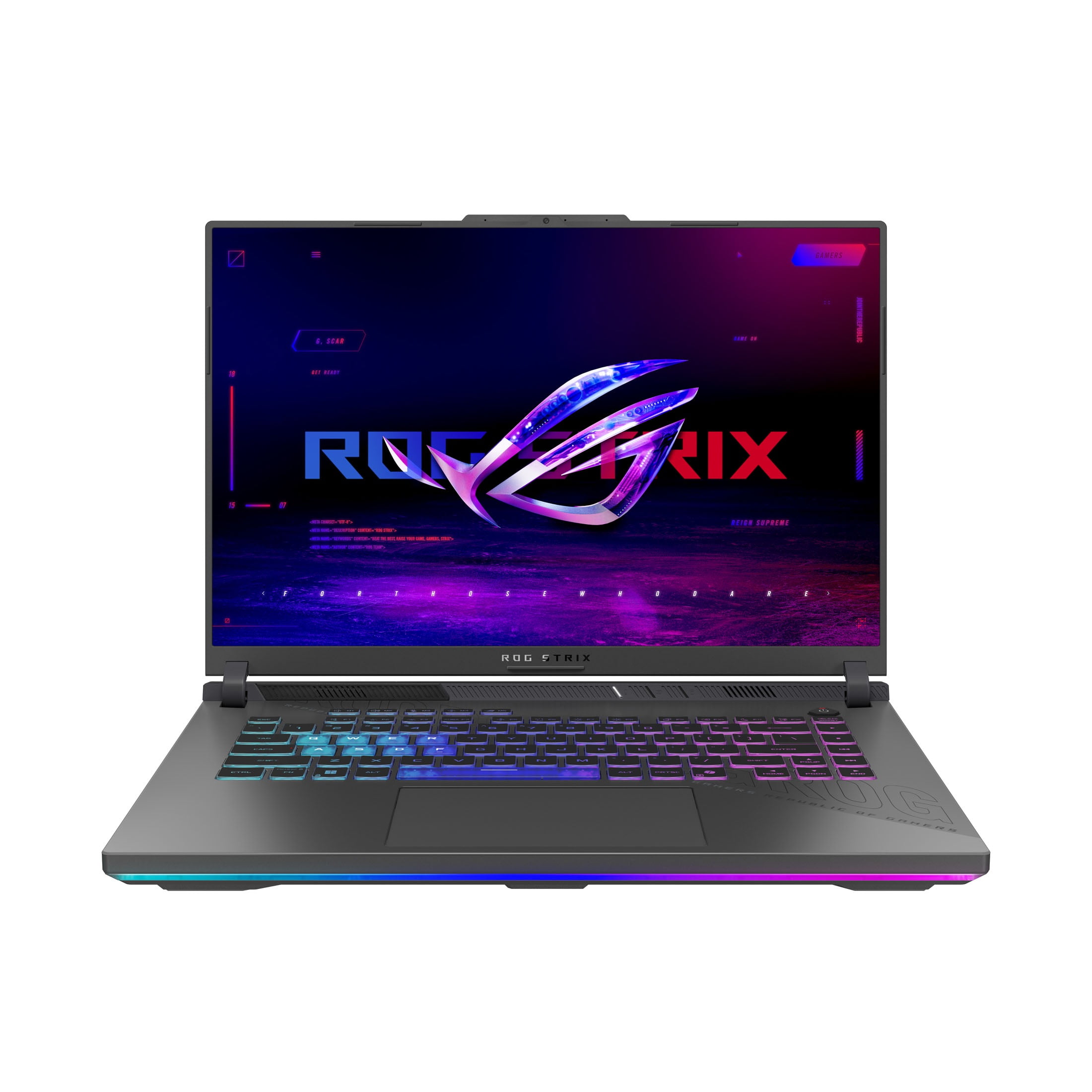 ASUS ROG Strix G16  2025  Gaming Laptop  16  WUXDA 165Hz/3ms AMD Ryzen 9 9955HX  NVIDIA GeForce RTX 5060 8GB VRAM 16GB DDR5 5600 RAM 1TB PCIe Gen 4 SSD Eclipse Gray