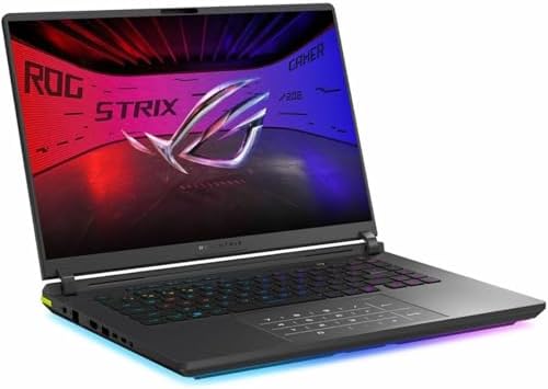 ASUS ROG Strix G16  2025  Gaming Laptop  16  ROG Nebula Display 16 10 2 5K 240Hz/3ms  NVIDIA  GeForce RTX  5060 Laptop GPU  Intel  Core  Ultra 9 Processor 275HX  32GB DDR5  1TB PCIe SSD  Wi Fi 7