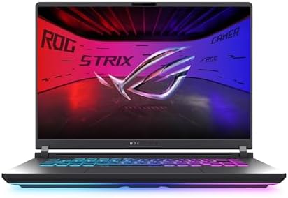 ASUS ROG Strix G16  2025  Gaming Laptop  16  ROG Nebula Display 16 10 2 5K 240Hz/3ms  NVIDIA  GeForce RTX  5060 Laptop GPU  Intel  Core  Ultra 9 Processor 275HX  32GB DDR5  1TB PCIe SSD  Wi Fi 7