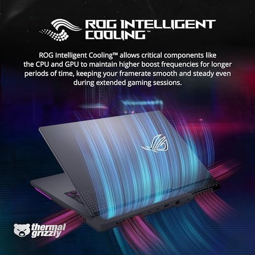 ASUS ROG Strix G17 17.3" QHD 240Hz - Laptop para juegos, AMD Ryzen 9-7845HX, NVIDIA GeForce RTX 4060, 16GB DDR5, 1TB SSD, teclado retroiluminado RGB de 4 zonas, Wi-Fi 6E, Win 11 Home, gris, juego de extensión de interfaz de 128 GB