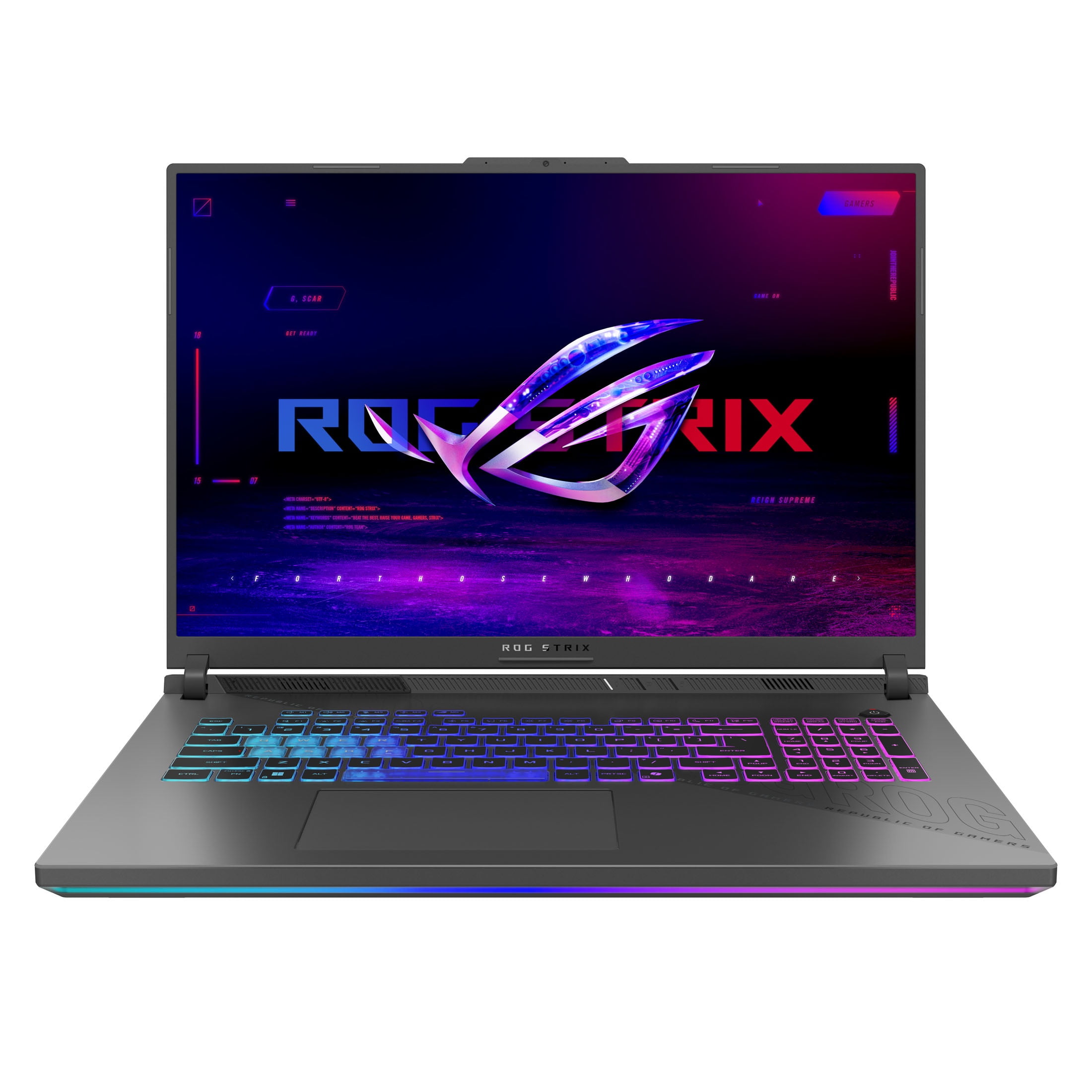 ASUS ROG Strix G18  2025  Gaming Laptop  18  WQXDA 240Hz AMD Ryzen 9 9955HX  NVIDIA GeForce RTX 5070 8GB VRAM 32GB DDR5 5600 RAM 1TB PCIe Gen 4 SSD Eclipse Gray