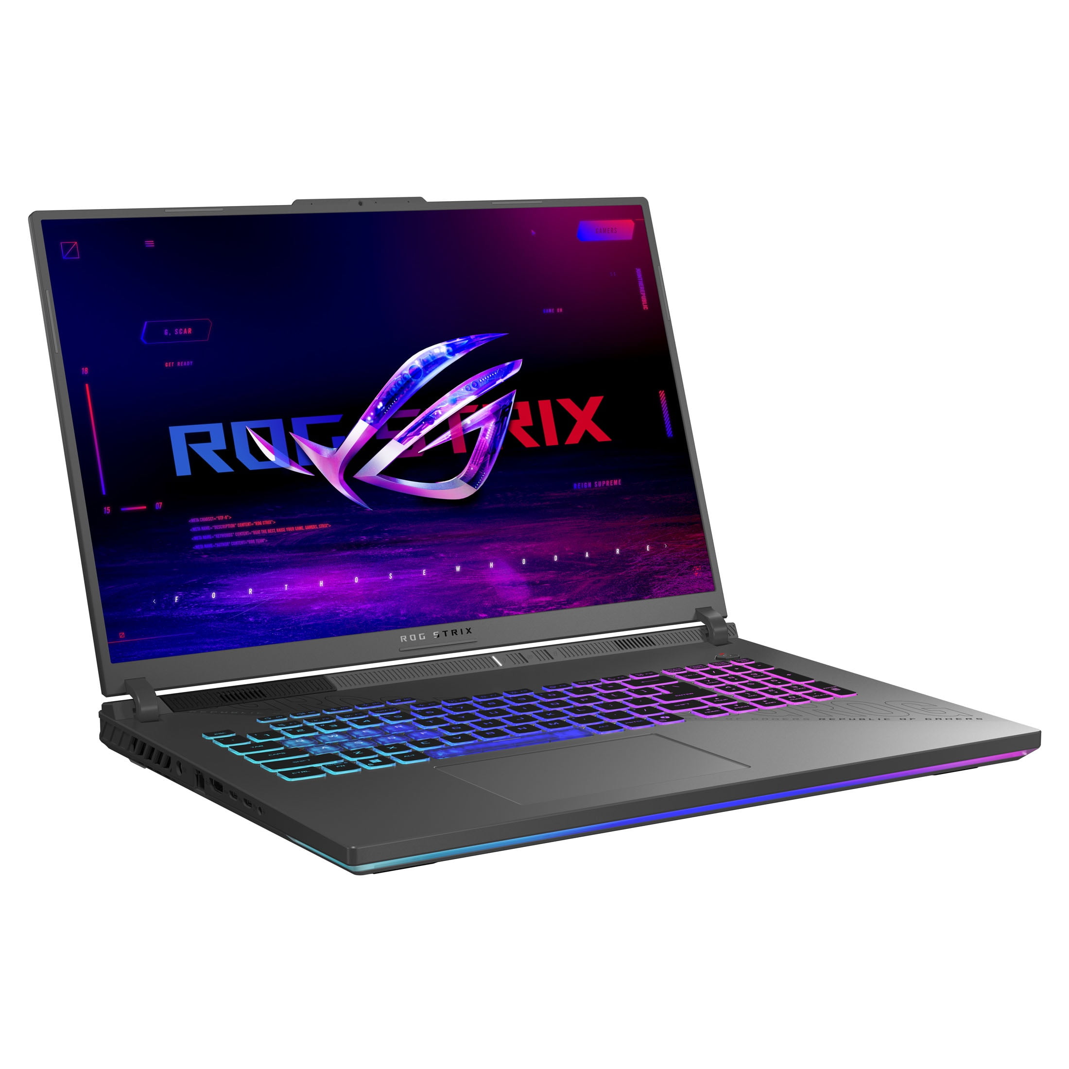 ASUS ROG Strix G18  2025  Gaming Laptop  18  WQXDA 240Hz AMD Ryzen 9 9955HX  NVIDIA GeForce RTX 5070 8GB VRAM 32GB DDR5 5600 RAM 1TB PCIe Gen 4 SSD Eclipse Gray