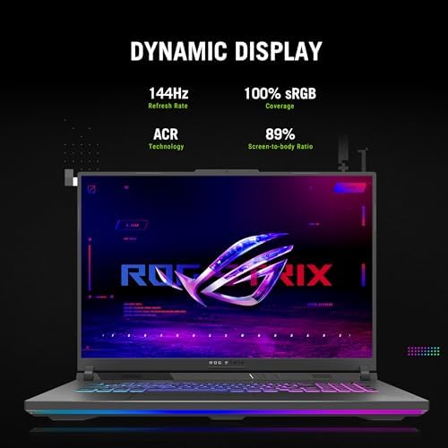 ASUS ROG Strix G18  2025  Gaming Laptop  18  ROG FHD  16 10 144Hz  NVIDIA  GeForce RTX  5050  AMD Ryzen  9 8940HX Mobile Processor  16GB DDR5 5200Mhz  1TB SSD  Wi Fi 6E  Wind 11 Home