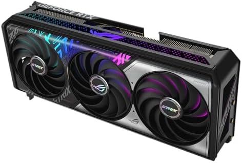 ASUS ROG Strix GeForce RTX 5070 Ti OC 16GB GDDR7 Graphics Card PCIe 5 0  HDMI/DP 2 1  3 2 Slot  Axial tech Fans  Vapor Chamber MaxContact Design  Phase Change GPU Thermal pad  Aura Sync