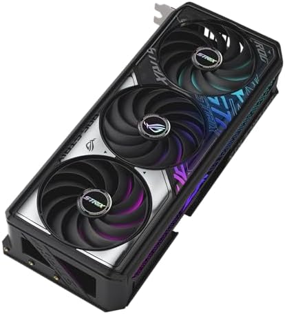 ASUS ROG Strix GeForce RTX 5070 Ti OC 16GB GDDR7 Graphics Card PCIe 5 0  HDMI/DP 2 1  3 2 Slot  Axial tech Fans  Vapor Chamber MaxContact Design  Phase Change GPU Thermal pad  Aura Sync