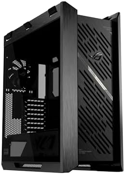 ASUS ROG Strix Helios II EATX mid Tower Gaming PC case  with Dual Tempered Glass Side Panels  Support for Graphics Cards up to 450mm Long  Graphics Card Braces and Support for up to 420mm radiators