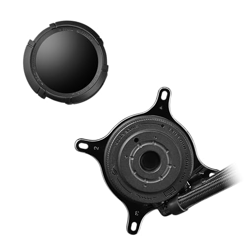 ASUS ROG Strix LC III 360 ARGB All in one CPU Liquid Cooler with 360  rotatable Water Block  Asetek s New Gen7 v2 Pump  Premium ROG ARGB Fans  and 10  Custom Aura Lighting Effects