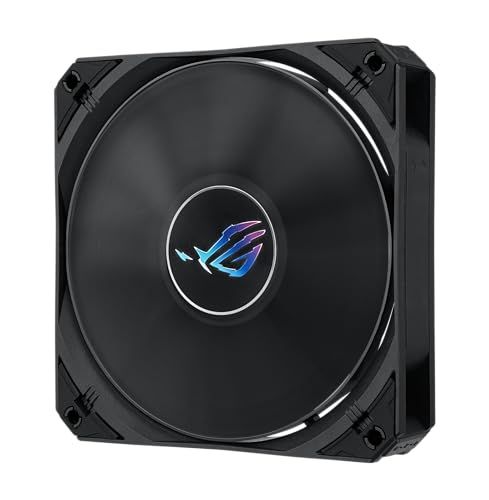 ASUS ROG Strix LC III 360 ARGB All in one CPU Liquid Cooler with 360  rotatable Water Block  Asetek s New Gen7 v2 Pump  Premium ROG ARGB Fans  and 10  Custom Aura Lighting Effects