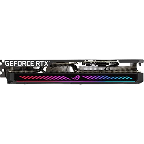 ASUS ROG Strix NVIDIA GeForce RTX 3060 V2 OC Edition Gaming Graphics Card  PCIe 4 0  12GB GDDR6  HDMI 2 1  DisplayPort 1 4a  Axial tech Fan Design  2 7 Slot  Super Alloy Power II  GPU Tweak II 