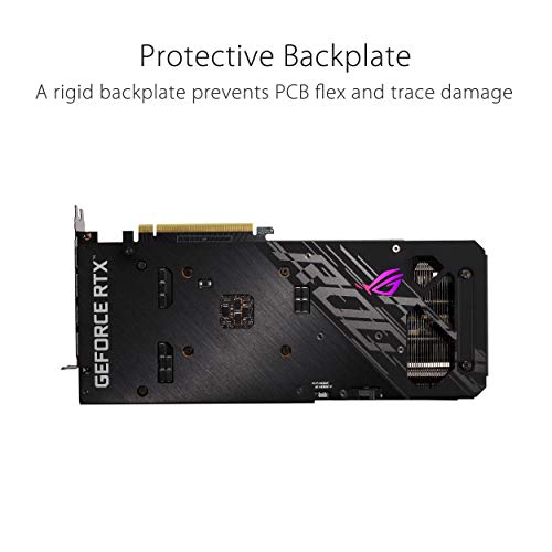 ASUS ROG Strix NVIDIA GeForce RTX 3060 V2 OC Edition Gaming Graphics Card  PCIe 4 0  12GB GDDR6  HDMI 2 1  DisplayPort 1 4a  Axial tech Fan Design  2 7 Slot  Super Alloy Power II  GPU Tweak II 