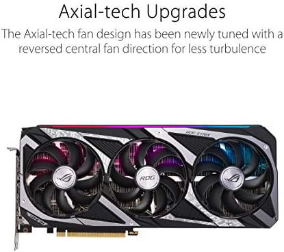 ASUS ROG Strix NVIDIA GeForce RTX 3060 V2 OC Edition Gaming Graphics Card  PCIe 4 0  12GB GDDR6  HDMI 2 1  DisplayPort 1 4a  Axial tech Fan Design  2 7 Slot  Super Alloy Power II  GPU Tweak II 