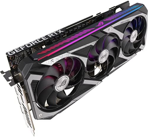 ASUS ROG Strix NVIDIA GeForce RTX 3060 V2 OC Edition Gaming Graphics Card  PCIe 4 0  12GB GDDR6  HDMI 2 1  DisplayPort 1 4a  Axial tech Fan Design  2 7 Slot  Super Alloy Power II  GPU Tweak II 