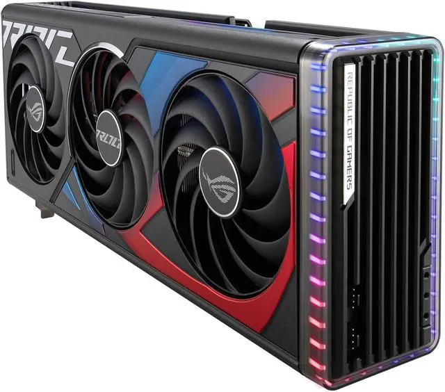 ASUS ROG Strix NVIDIA GeForce RTX 4070 Ti Gaming Graphics Card  PCIe 4 0  12GB GDDR6X  HDMI 2 1a  DisplayPort 1 4a  ROG STRIX RTX4070TI 12G GAMING