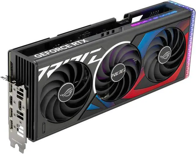 ASUS ROG Strix NVIDIA GeForce RTX 4070 Ti Gaming Graphics Card  PCIe 4 0  12GB GDDR6X  HDMI 2 1a  DisplayPort 1 4a  ROG STRIX RTX4070TI 12G GAMING