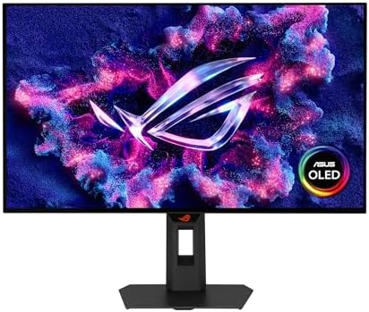 ASUS ROG Strix OLED 27  1440P Gaming Monitor  XG27AQWMG    QHD  TrueBlack Glossy Tandem OLED  280Hz  0 03ms  Neo Proximity Sensor  DisplayHDR True Black 500  99  DCI P3  DisplayWidget  3yr Warranty
