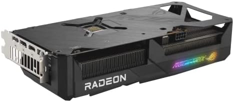 ASUS ROG Strix Radeon  RX 7600 OC Edition 8GB GDDR6 Graphics Card  PCIe 4 0  8GB GDDR6  HDMI 2 1  DisplayPort 1 4a  Axial tech Fans  Dual BIOS  GPU Tweak III 