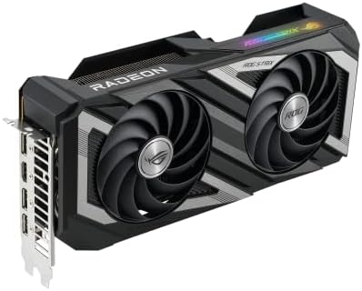 ASUS ROG Strix Radeon  RX 7600 OC Edition 8GB GDDR6 Graphics Card  PCIe 4 0  8GB GDDR6  HDMI 2 1  DisplayPort 1 4a  Axial tech Fans  Dual BIOS  GPU Tweak III 