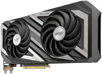 ASUS ROG Strix Radeon  RX 7600 OC Edition 8GB GDDR6 Graphics Card  PCIe 4 0  8GB GDDR6  HDMI 2 1  DisplayPort 1 4a  Axial tech Fans  Dual BIOS  GPU Tweak III 