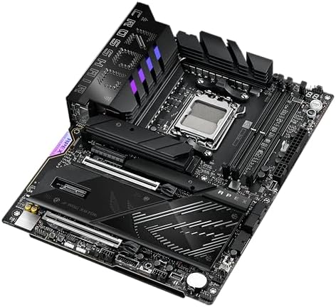 ASUS ROG Strix X670E E Gaming Socket AM5 LGA 1718  Ryzen 7000 ATX Motherboard 18 2 Power Stages PCIe  5 0  DDR 4xM 2 Slots USB 3 2 Gen 2x2  WiFi 6E PCIe Slot Q Release  M 2 Q Latch
