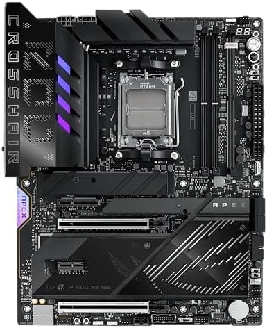 ASUS ROG Strix X870E E Gaming WiFi AMD AM5 X870 ATX Motherboard 18 2 2 Power Stages  Dynamic OC Switcher  Core Flex  DDR5 AEMP  WiFi 7  5X M 2  PCIe  5 0  Q Release Slim  USB4   AI OCing & Networking