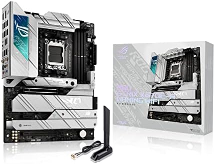 ASUS ROG Strix X870E E Gaming WiFi AMD AM5 X870 ATX Motherboard 18 2 2 Power Stages  Dynamic OC Switcher  Core Flex  DDR5 AEMP  WiFi 7  5X M 2  PCIe  5 0  Q Release Slim  USB4   AI OCing & Networking