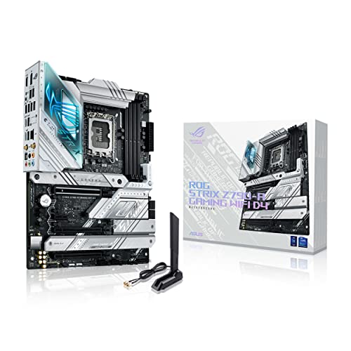 ASUS ROG Strix Z790 A Gaming WiFi D4 LGA1700 Intel 14th& 13th & 12th Gen  ATX gaming motherboard 16 1 power stages DDR4 4xM 2 slots  PCIe 5 0 WiFi 6E USB 3 2 Gen 2x2 Type C with PD 3 0 up to 30W