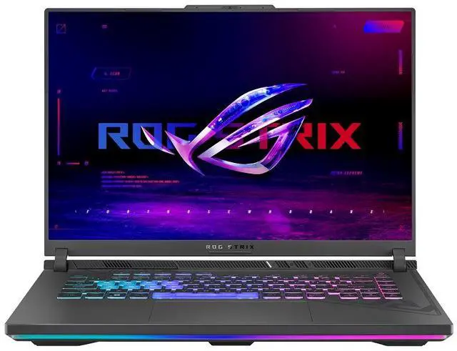 ASUS ROG Strix   16" GeForce RTX 4050 Laptop GPU   Intel Core i7 13650HX    16GB Memory   512GB SSD   Windows 11 Home 64 bit   Gaming Laptop   165 Hz  G614JU NS73  