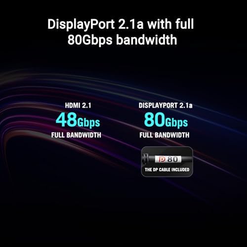 ASUS ROG Swift 27 OLED Gaming Monitor  PG27AQWP W    TrueBlack Glossy Tandem OLED  Dual Mode  QHD 540Hz  HD 720Hz   0 02ms  G SYNC Compatible  Neo Proximity Sensor  DP 2 1  3 yr Warranty