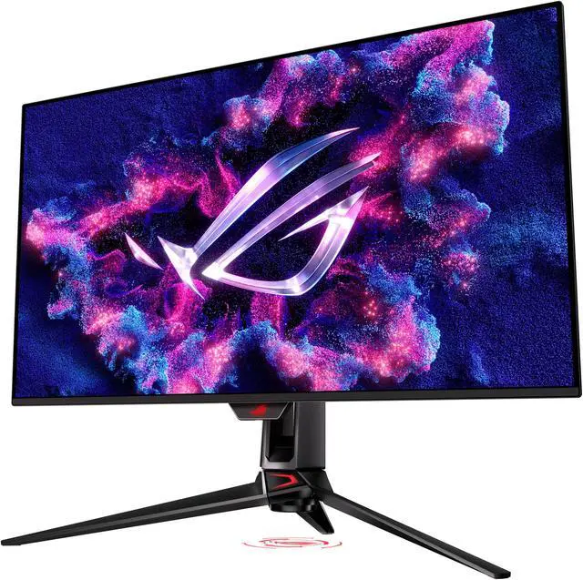 ASUS ROG Swift 32" 4K QD OLED Gaming Monitor  PG32UCDM    UHD  3840 x 2160   QD OLED  240Hz  0 03ms  G SYNC Compatible  Custom Heatsink  Graphene Film  99  DCI P3  True 10 bit  90W USB C