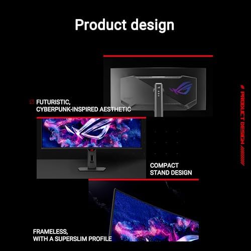 ASUS ROG Swift 32  4K OLED Gaming Monitor  PG32UCDM    UHD  3840 x 2160   QD OLED  240Hz  0 03ms  G SYNC Compatible  Custom Heatsink  Graphene Film  99  DCI P3  True 10 bit  90W USB C