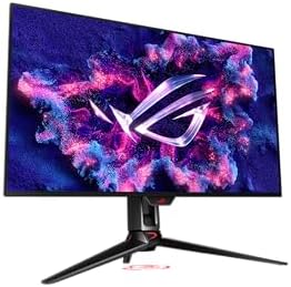 ASUS ROG Swift - Monitor OLED para juegos 4K de 32 pulgadas (PG32UCDM) - UHD (3840 x 2160), QD-OLED, 240Hz, 0.03ms, compatible con G-SYNC, disipador de calor personalizado, película de grafeno, 99% DCI-P3, True 10-bit, 90W USB-C