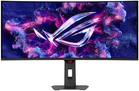 ASUS ROG Swift - Monitor OLED para juegos 4K de 32 pulgadas (PG32UCDM) - UHD (3840 x 2160), QD-OLED, 240Hz, 0.03ms, compatible con G-SYNC, disipador de calor personalizado, película de grafeno, 99% DCI-P3, True 10-bit, 90W USB-C