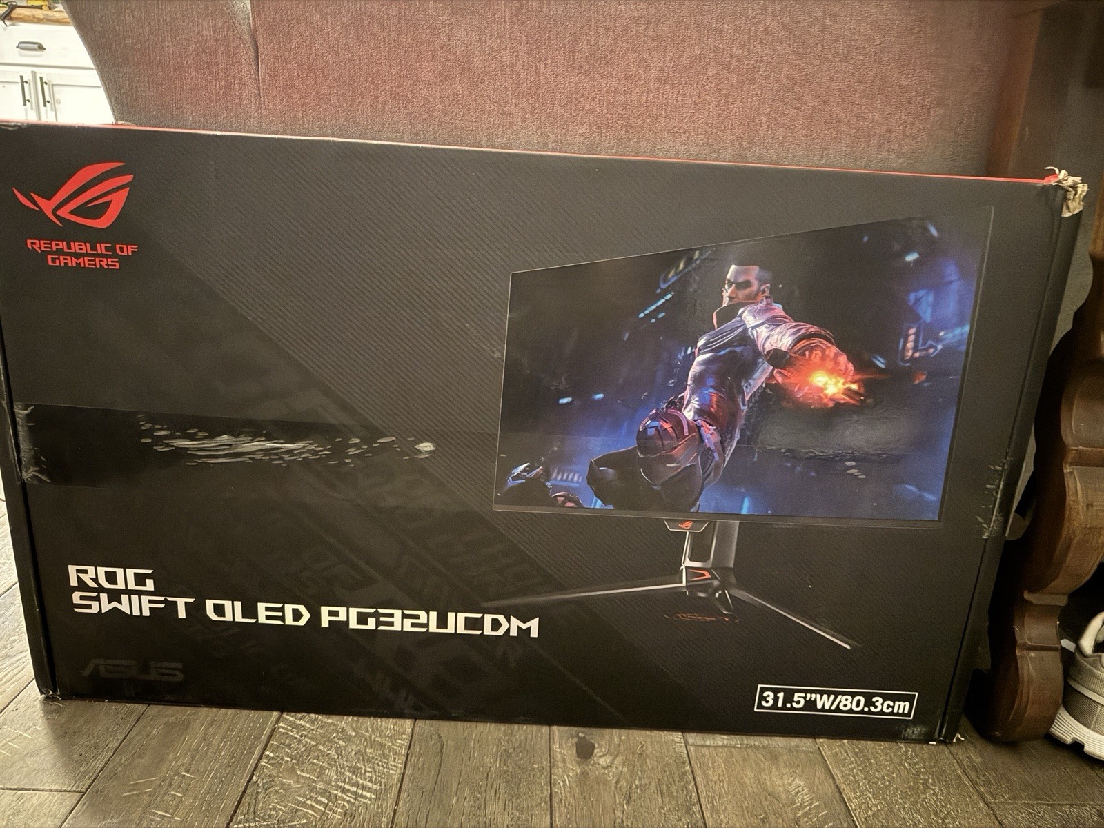 ASUS ROG Swift /32  /4K /QD OLED Gaming Monitor  PG32UCDM  /240Hz/ 0 03 MS