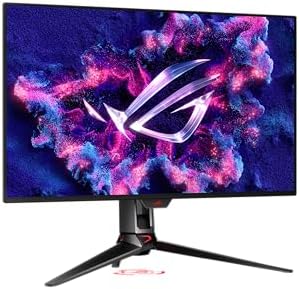 ASUS ROG Swift 32  4K OLED Gaming Monitor  PG32UCDM    UHD  3840 x 2160   QD OLED  240Hz  0 03ms  G SYNC Compatible  Custom Heatsink  Graphene Film  99  DCI P3  True 10 bit  90W USB C