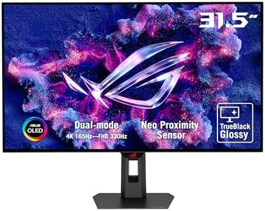 ASUS ROG Swift OLED 27  1440P Gaming Monitor  PG27AQDP    WOLED  QHD  480Hz  0 03ms  G SYNC Compatible  Custom Heatsink  AI Assistant  DisplayHDR400 True Black  99  DCI P3  True 10 bit  DisplayWidget