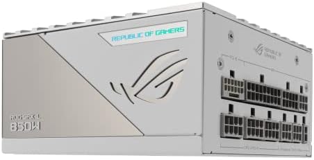 ASUS ROG Thor 1000W Platinum III PSU  80 Plus Platinum Certified  ATX 3 1  GaN MOSFET  GPU First Intelligent Voltage Stabilizer  Magnetic OLED Display  Turbo Mode  10 Year Warranty