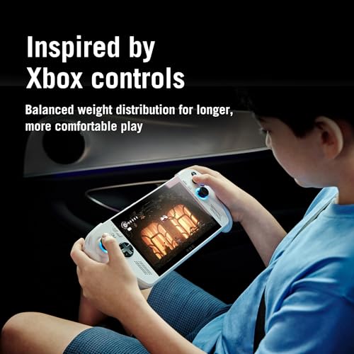 ASUS ROG Xbox Ally 7  1080p 120Hz Gaming Handheld Touchscreen AMD Ryzen  Z2 A 16GB RAM 512GB SSD White