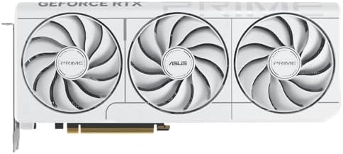 ASUS SFF Ready Prime NVIDIA GeForce RTX 5070 White OC Edition Graphics Card  PCIe 5 0  12GB GDDR7  HDMI/DP 2 1  2 5 Slot  Axial tech Fans  Dual BIOS   3 Year Warranty