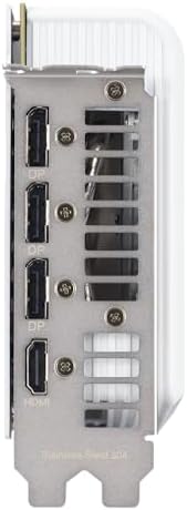 ASUS SFF Ready Prime NVIDIA GeForce RTX 5070 White OC Edition Graphics Card  PCIe 5 0  12GB GDDR7  HDMI/DP 2 1  2 5 Slot  Axial tech Fans  Dual BIOS   3 Year Warranty