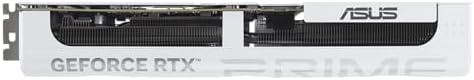 ASUS SFF Ready Prime NVIDIA GeForce RTX 5070 White OC Edition Graphics Card  PCIe 5 0  12GB GDDR7  HDMI/DP 2 1  2 5 Slot  Axial tech Fans  Dual BIOS   3 Year Warranty