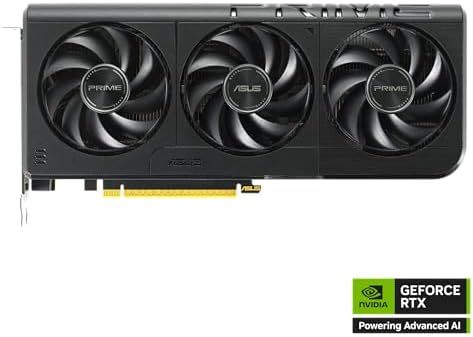 ASUS SFF Ready Prime NVIDIA GeForce RTX 5060 8GB GDDR7 OC Edition Graphics Card  PCIe 5 0  8GB GDDR7  HDMI/DP 2 1  2 5 Slot  Axial tech Fans  Dual BIOS   3 Year Warranty