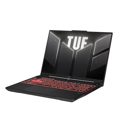 ASUS TUF 16  WUXGA 144Hz Gaming Laptop   AMD Ryzen 7 7445HS 3 2GHz   NVIDIA GeForce RTX 4050   Backlit   Webcam   16GB RAM DDR5   512GB SSD   Windows 11 Home   Bundle with USB 3 0 Hub