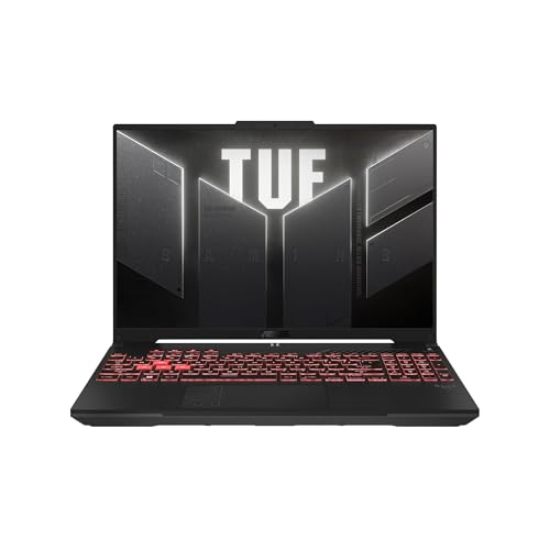 ASUS TUF 16  WUXGA 144Hz Gaming Laptop   AMD Ryzen 7 7445HS 3 2GHz   NVIDIA GeForce RTX 4050   Backlit   Webcam   16GB RAM DDR5   512GB SSD   Windows 11 Home   Bundle with USB 3 0 Hub